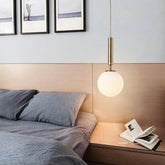 Glass Pendant Ceiling Lights with Nordic Globe Design